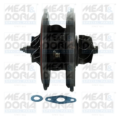 Core assembly, turbocharger